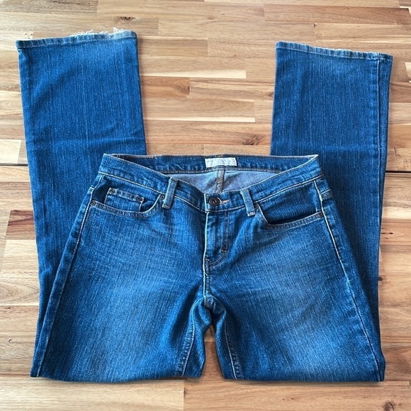 American Eagle Mid Rise Straight Leg Jeans size 4 - Picture 2 of 8